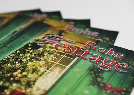 Frohe Festtage, Editorial Design